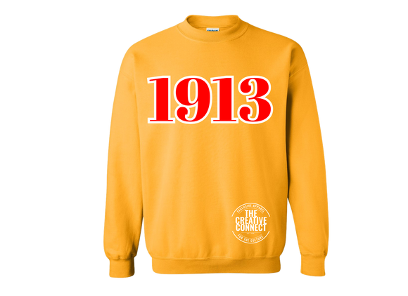 1913 Sweatshirt (Yellow)